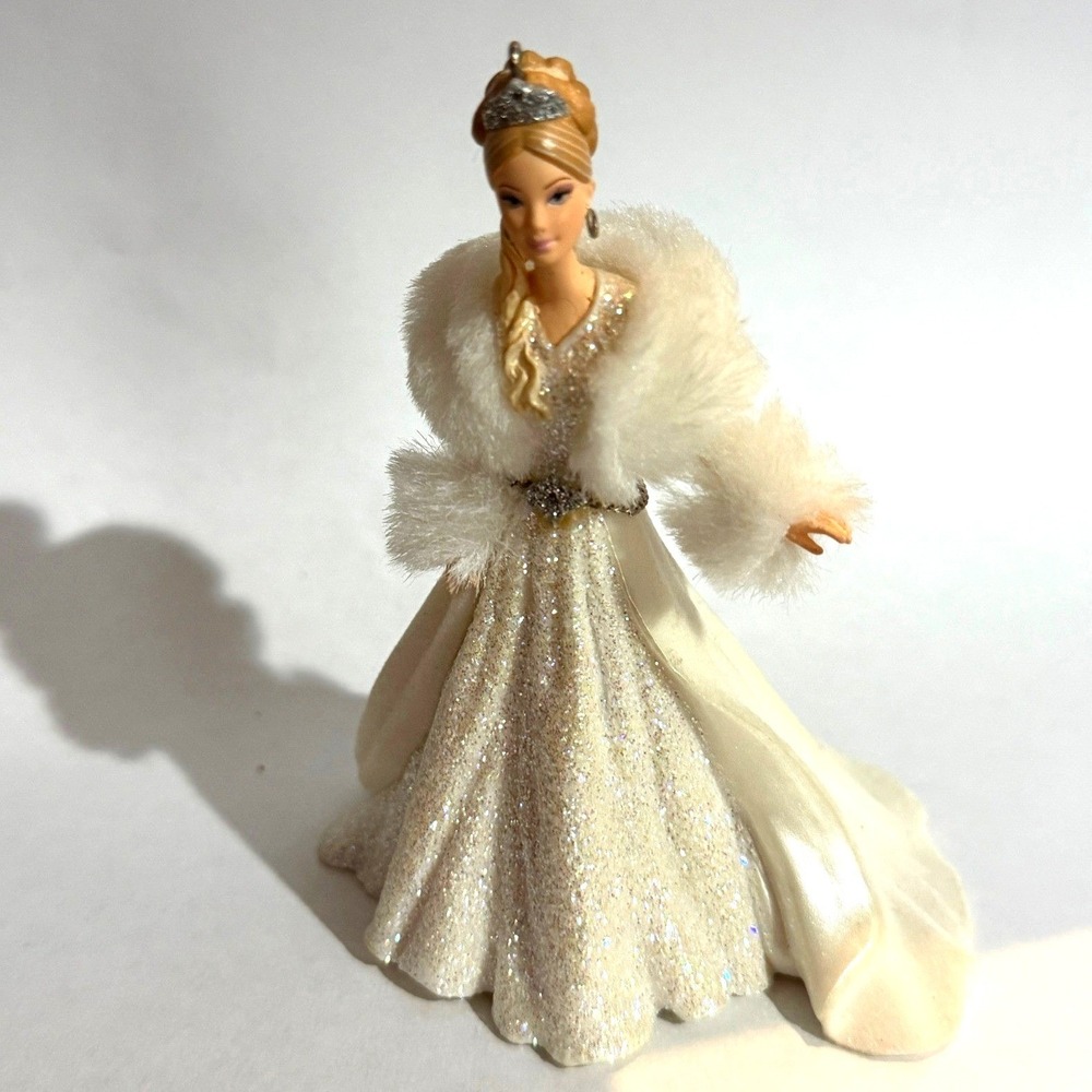 Hallmark Keepsake Barbie Ornament Special 2003 Edition White Gown Box